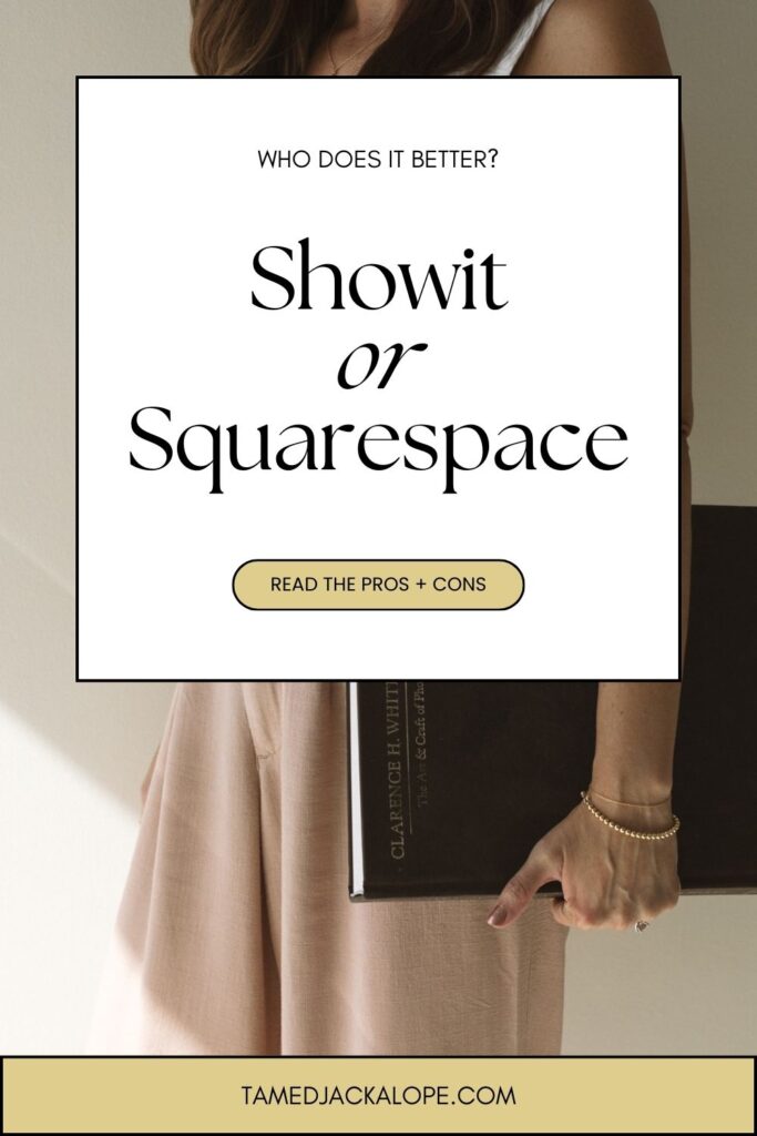 Showit Vs Squarespace