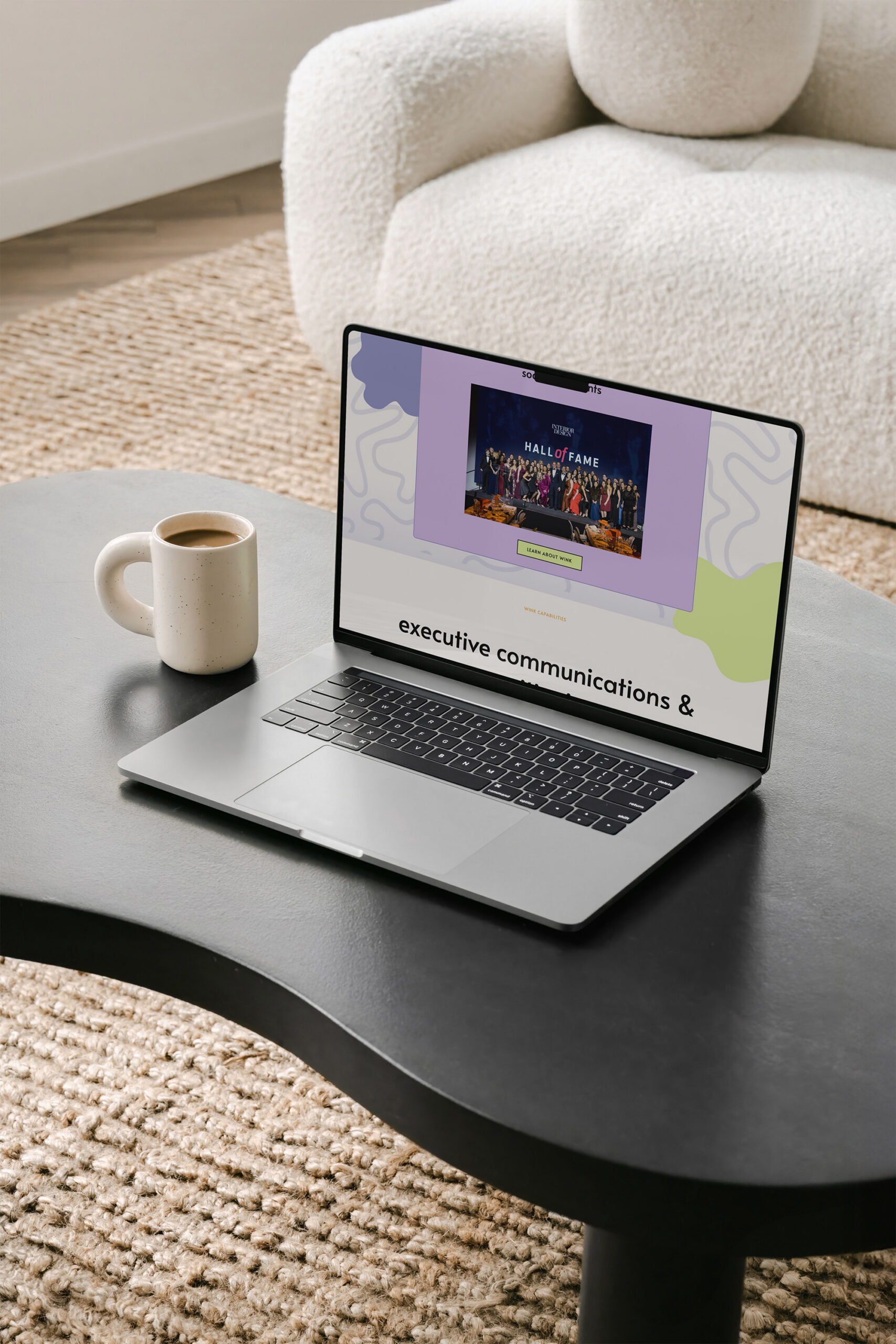 PR Firm Showit Website Design